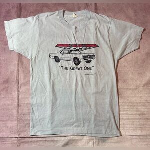 Vintage Chevy GTO Single Stitch T-Shirt Large Screen Stars Best Tag USA Made 80s